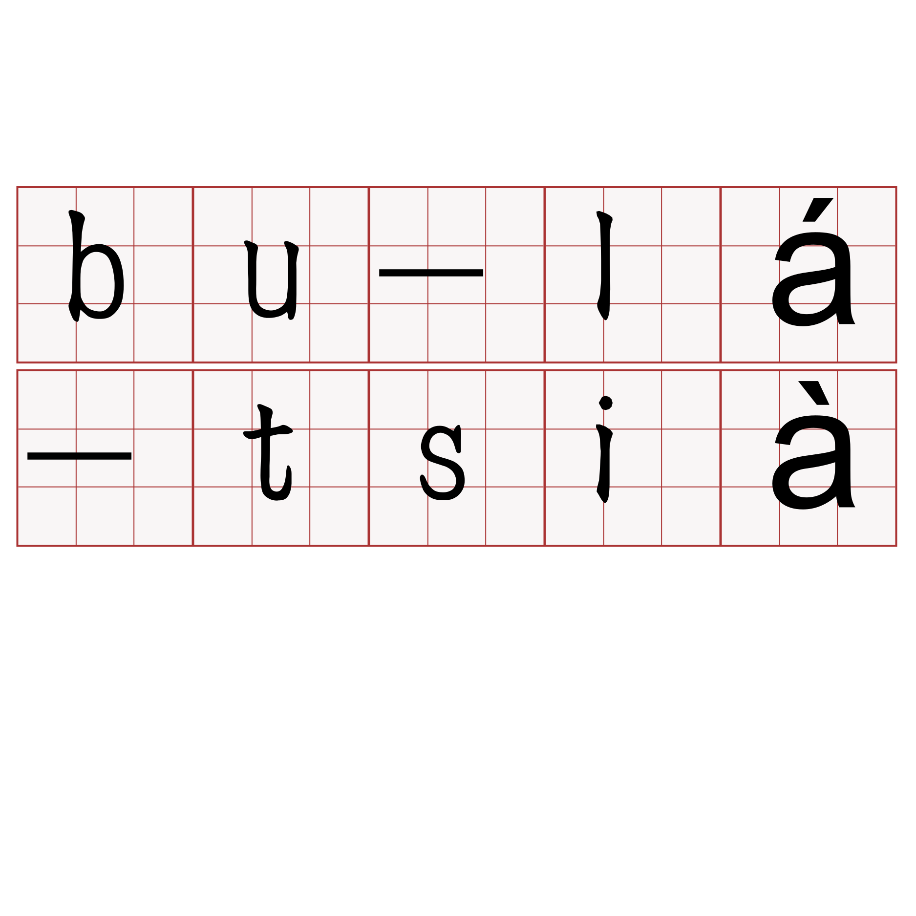 bu-lá-tsià