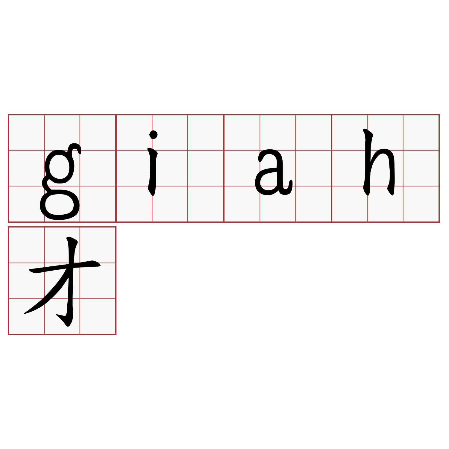 giah才