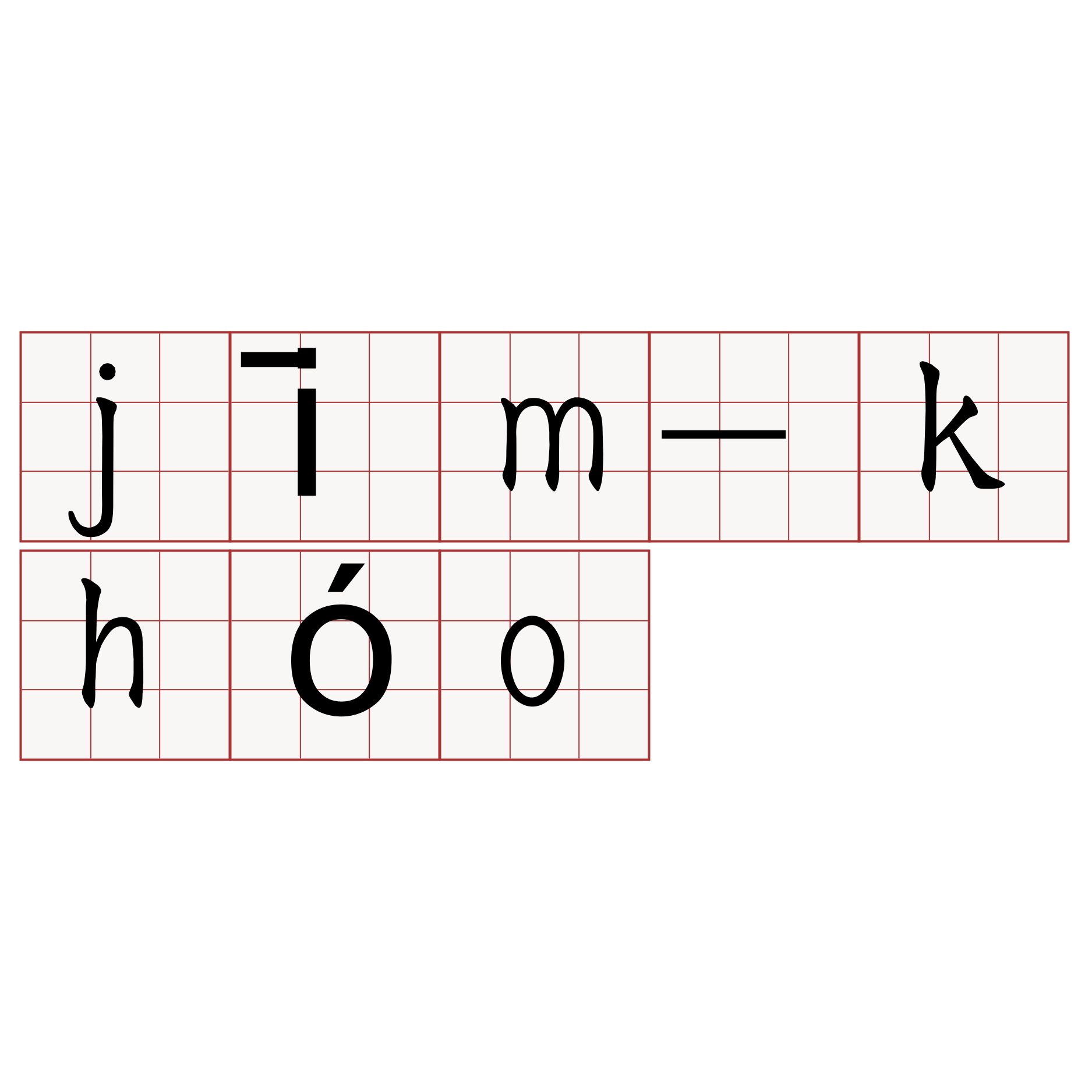 jīm-khóo