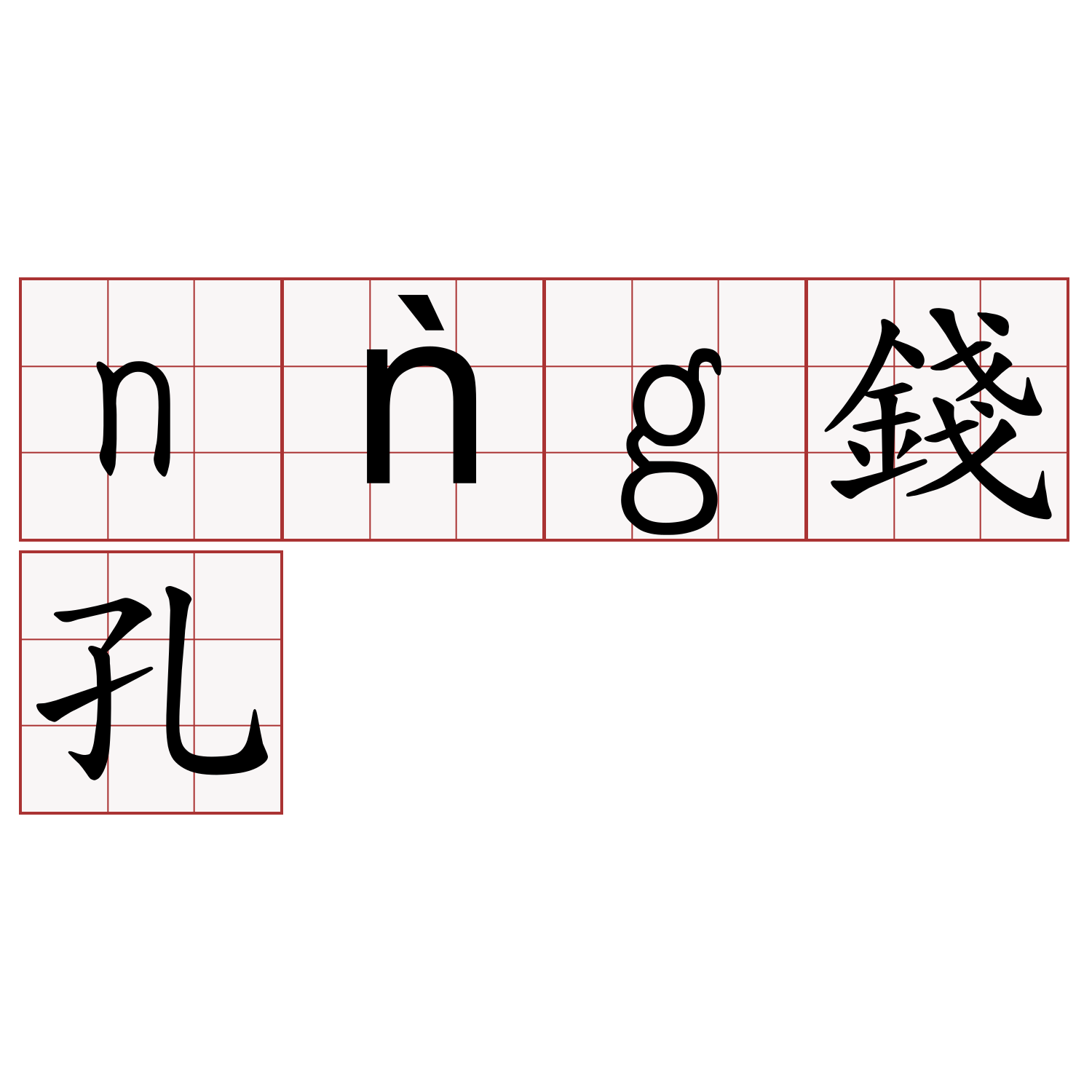 nǹg錢孔