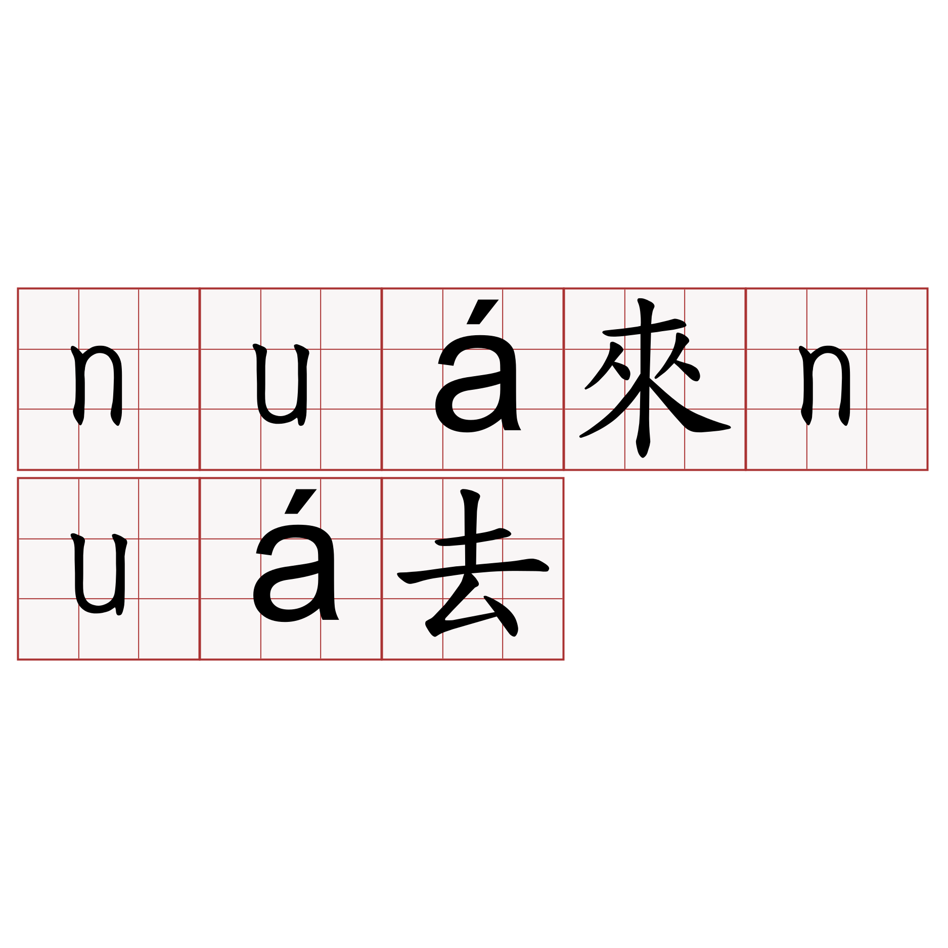 nuá來nuá去