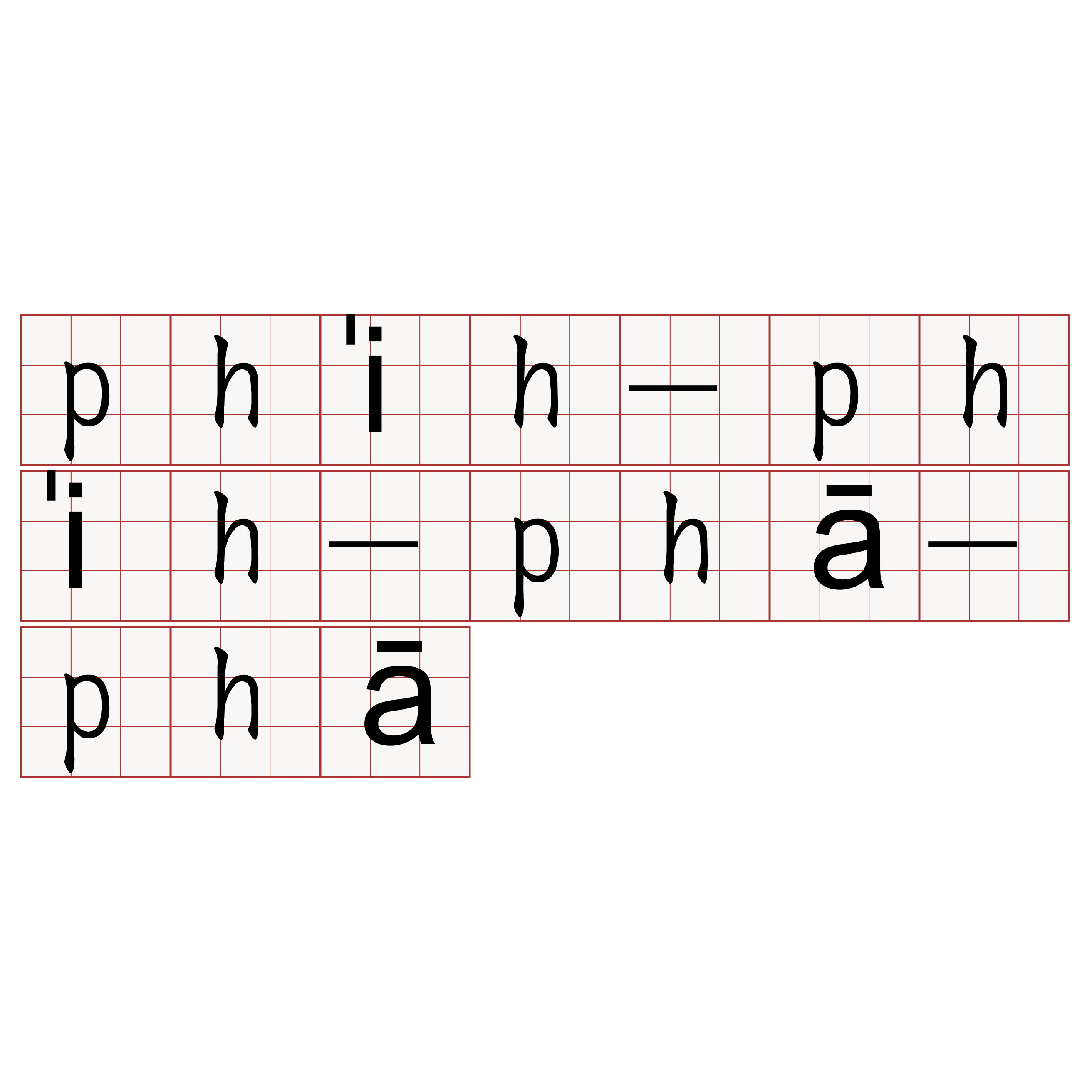 phi̍h-phi̍h-phā-phā