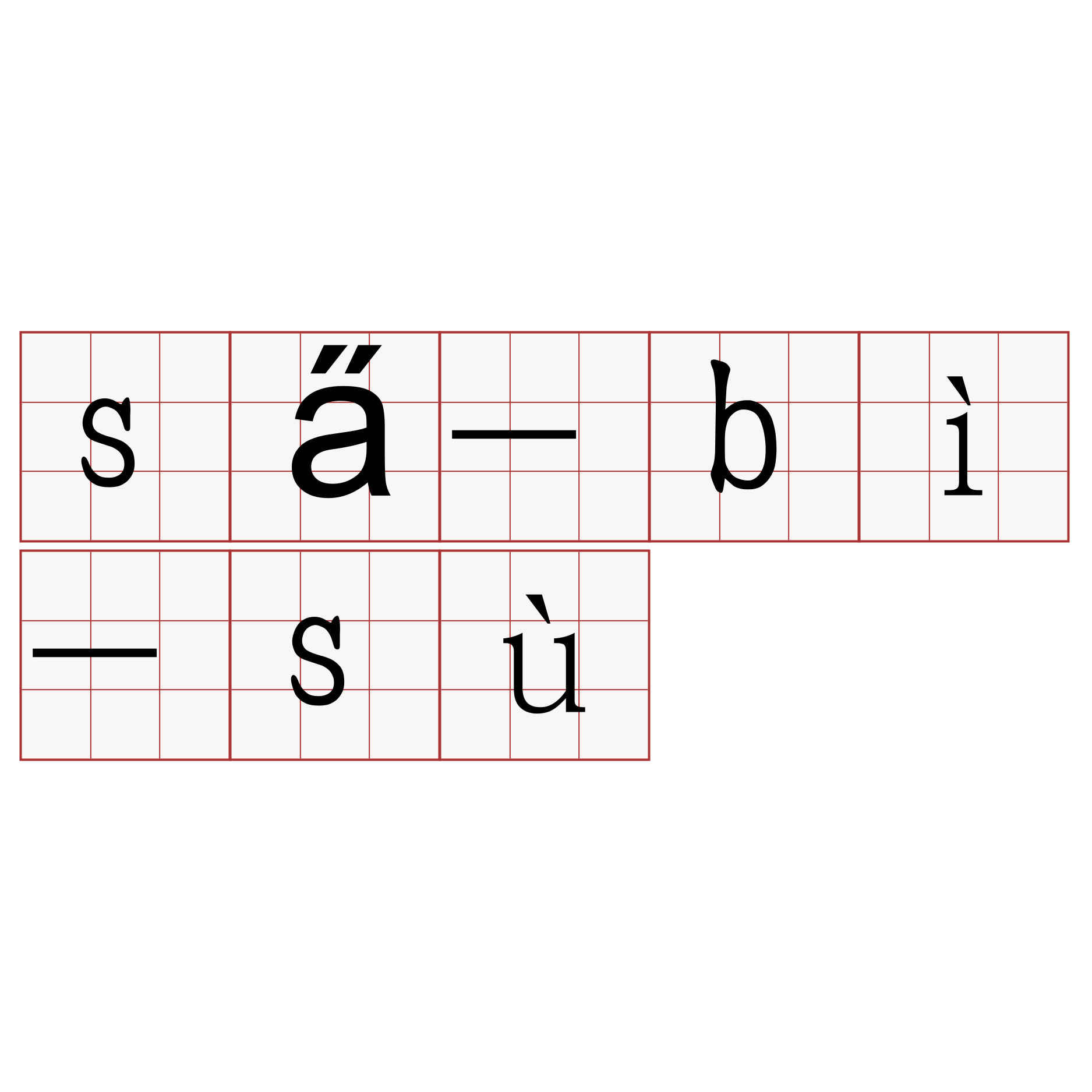 sa̋-bì-sù