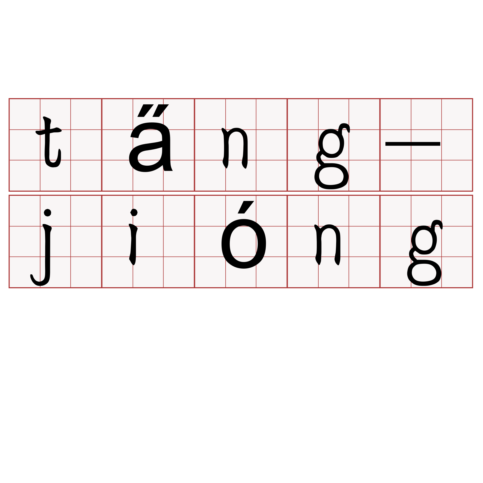 ta̋ng-jióng