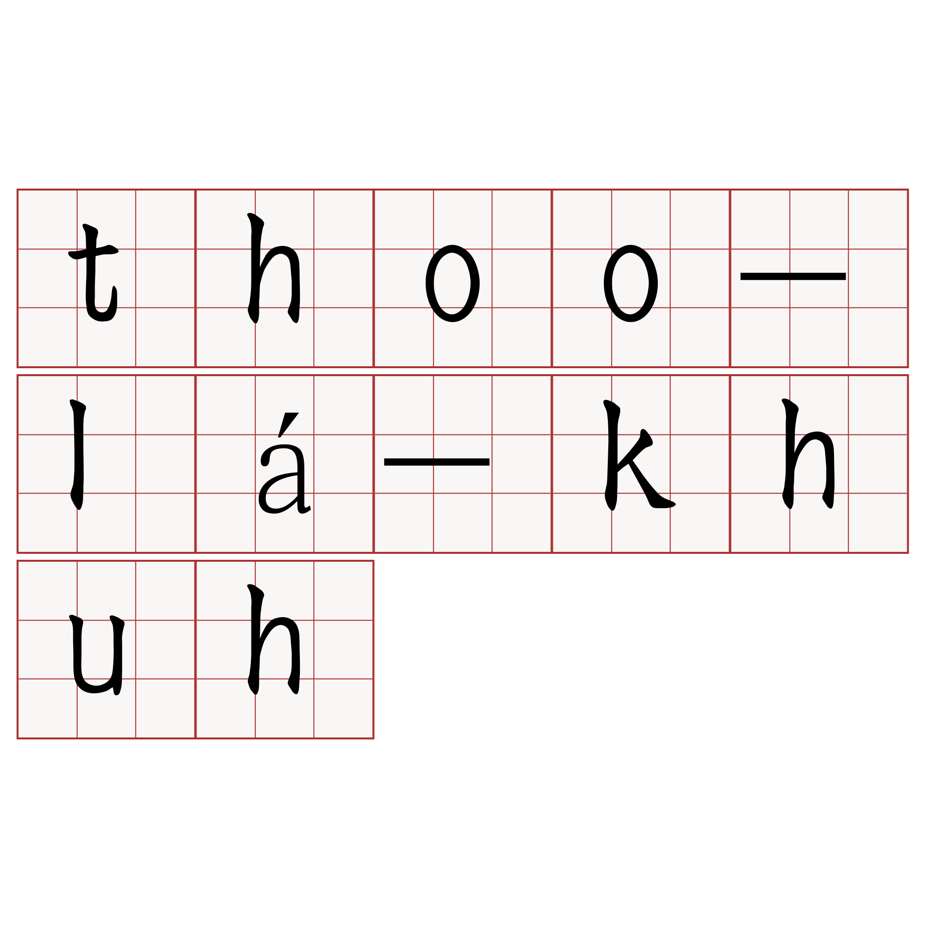 thoo-lá-khuh