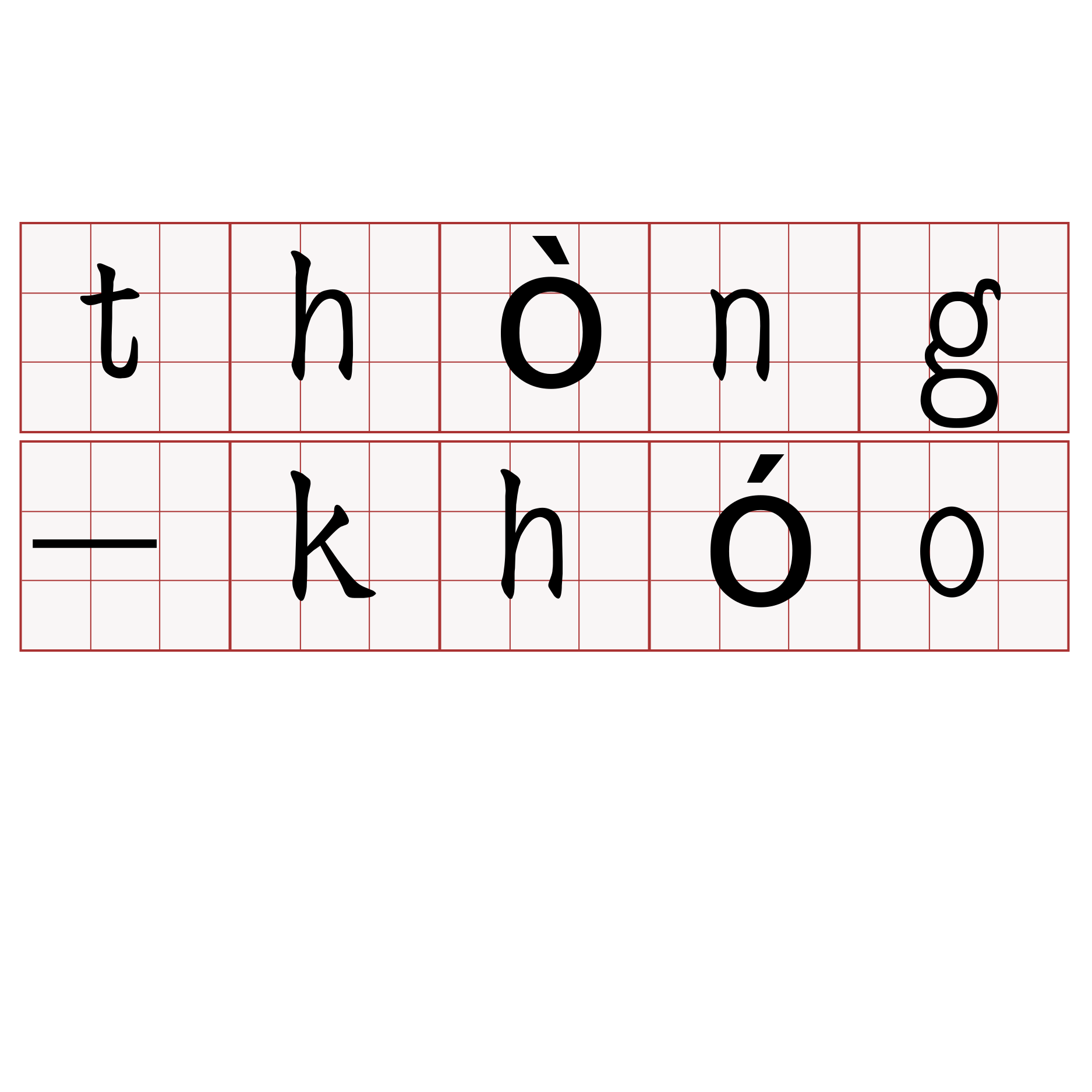 thòng-khóo