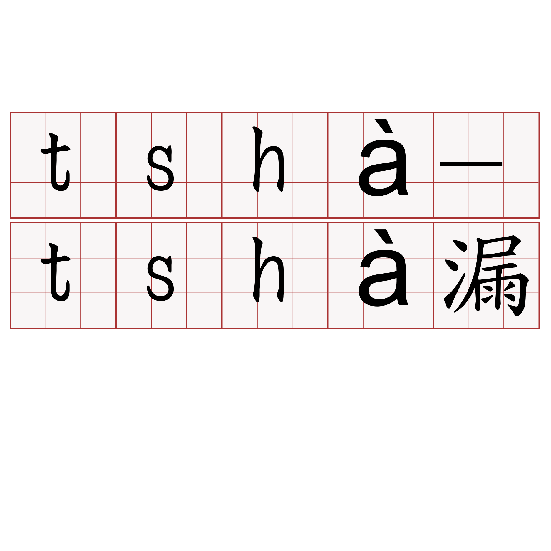 tshà-tshà漏