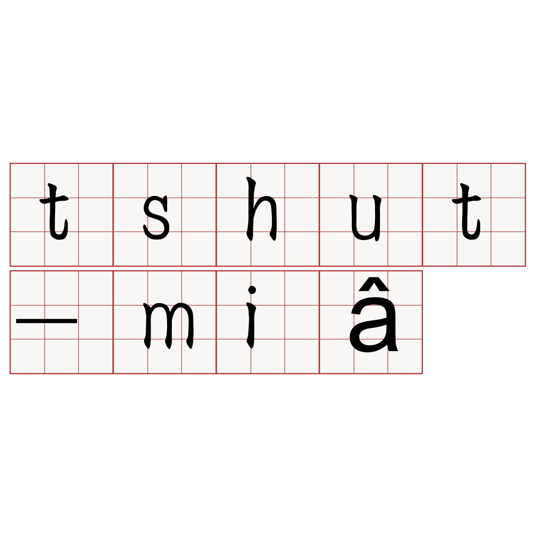 tshut-miâ