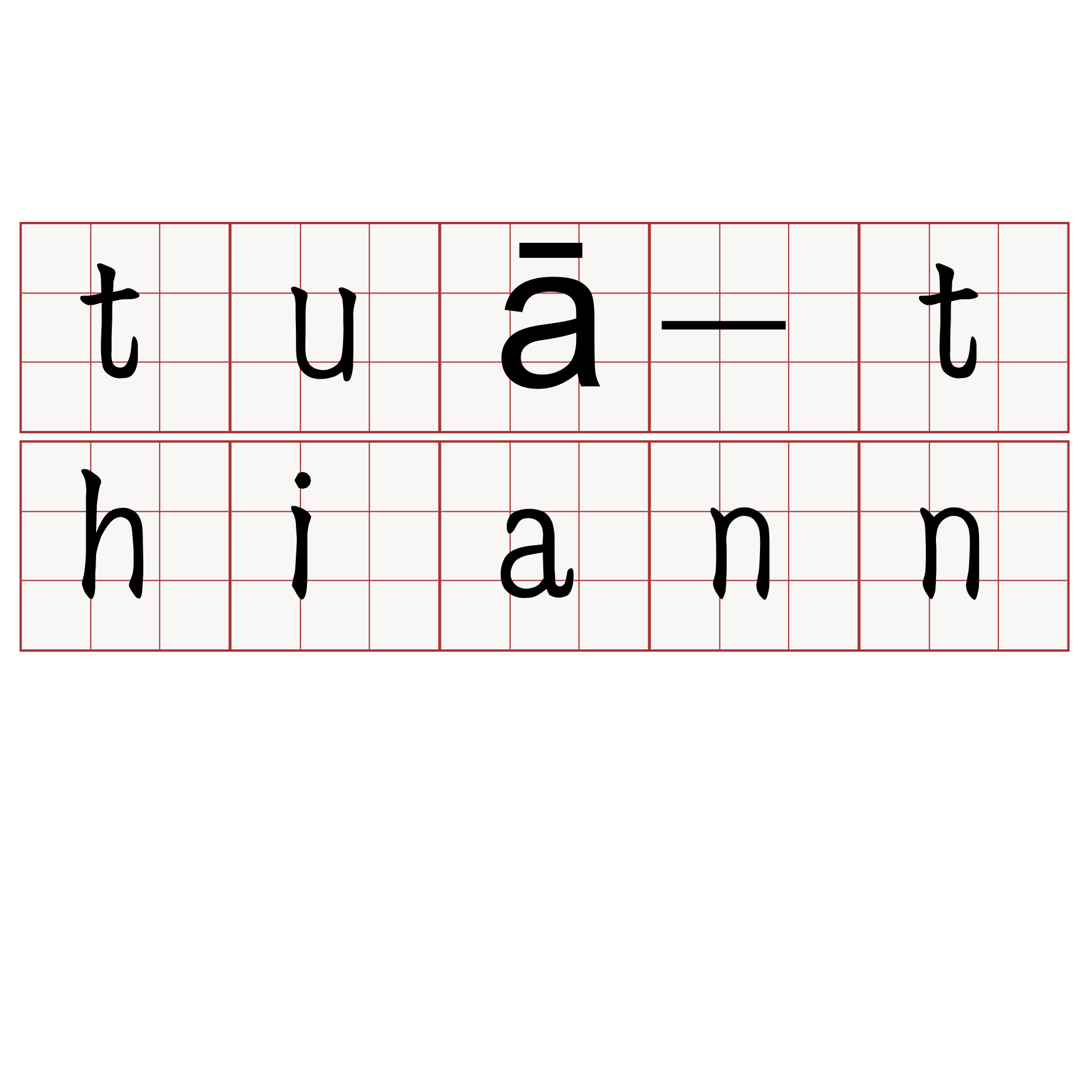 tuā-thiann