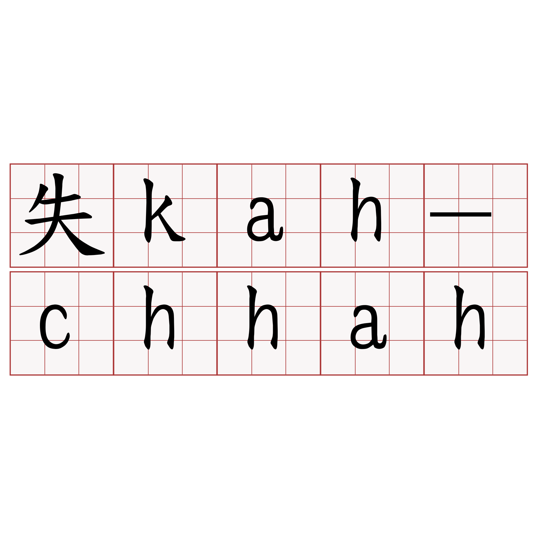 失kah-chhah