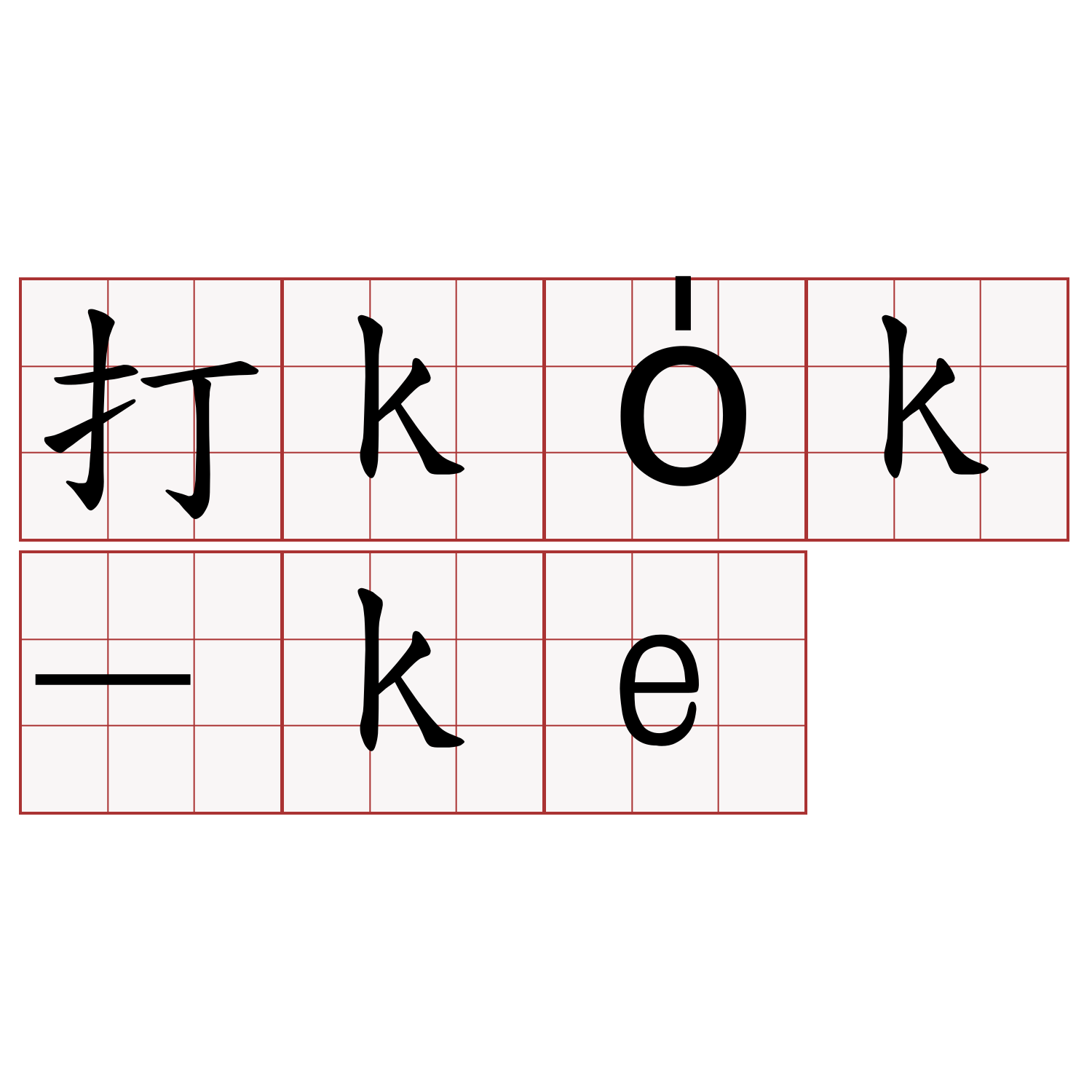 打ko̍k-ke