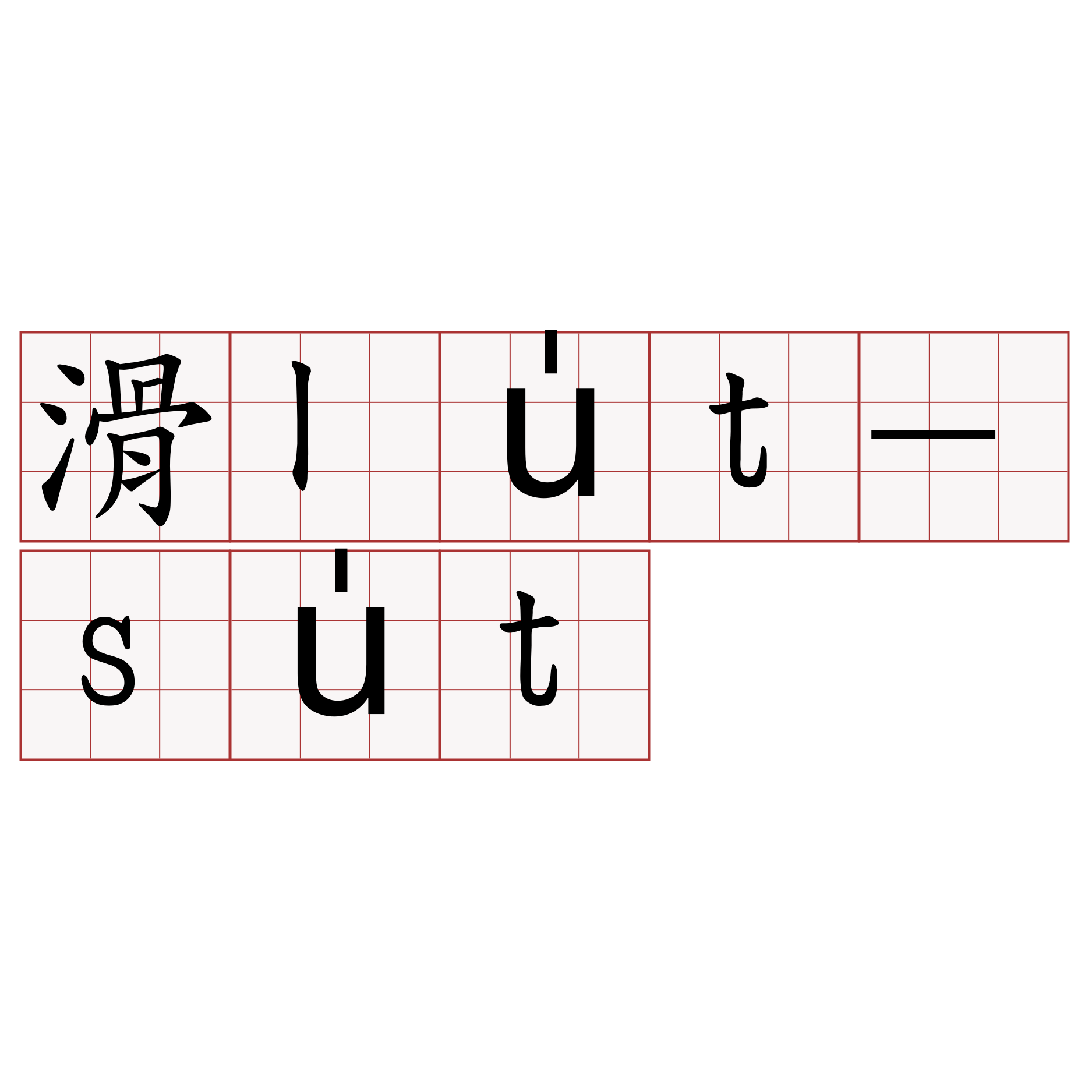 滑lu̍t-su̍t