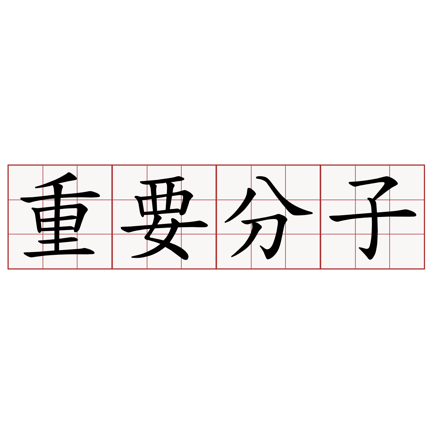 重要分子