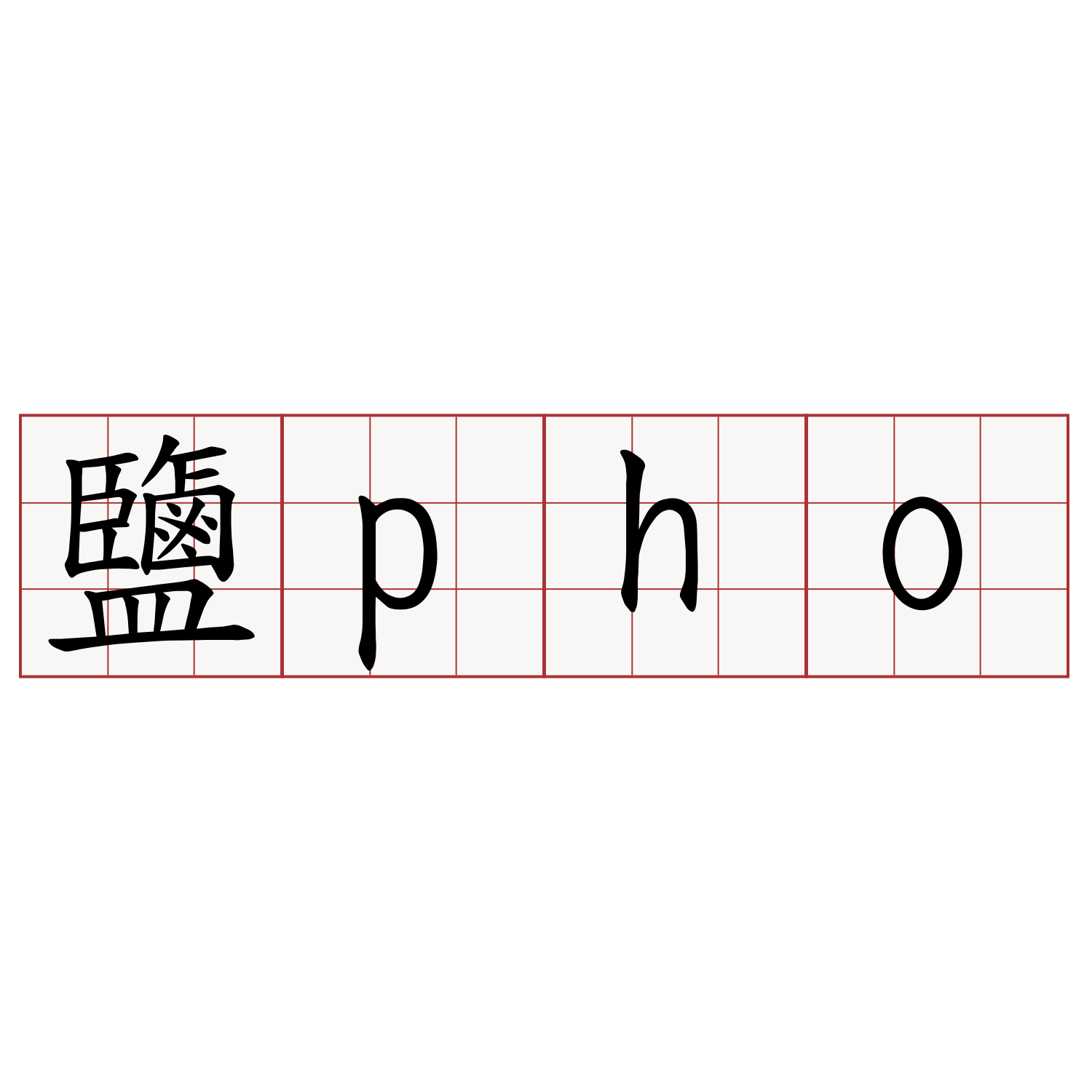 鹽pho